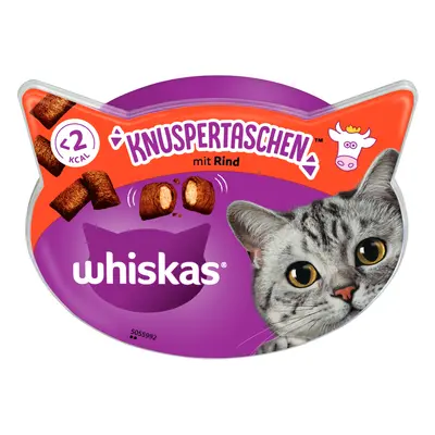 6x60g Whiskas macskasnack-Temptations marha