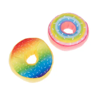 Squeaky Donuts szett kutyajáték -2 darabos csomag: Ø 14 cm