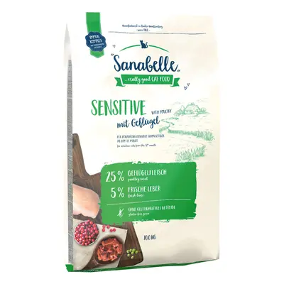 2x10kg Sanabelle Sensitive szárnyas száraz macskatáp