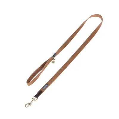 Nomad Tales Bloom nyakörvhöz illő póráz kutyáknak, caramel (karamellszín) 120 cm hosszú, 20 mm s