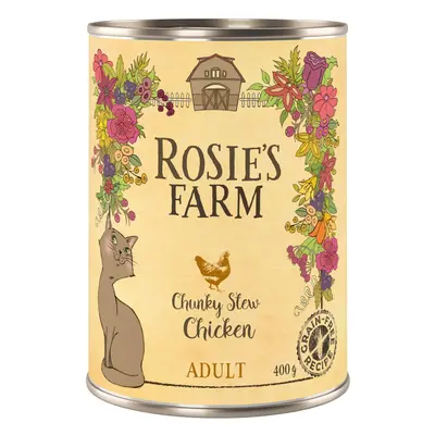 12x400g Rosie's Farm Adult Csirke nedves macskatáp