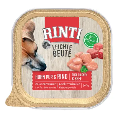 9x300g RINTI Leichte Beute nedves kuytatáp - Csirke & marha