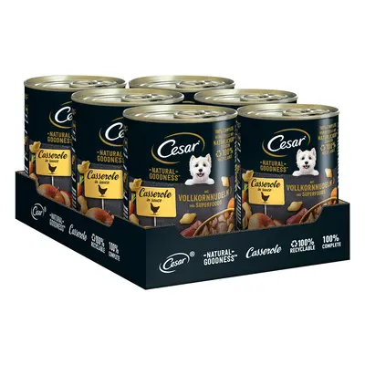 6x400g Cesar Natural Goodness Csirke & szuperélemiszerek nedves kutyatáp