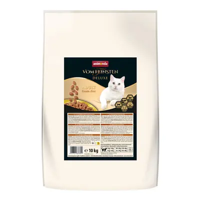 10kg animonda vom Feinsten Deluxe Adult Grain-free száraz macskatáp