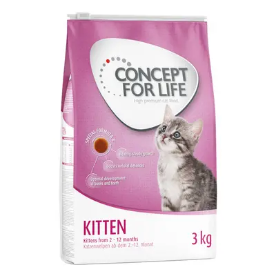 3kg Concept for Life Kitten száraz macskaeledel