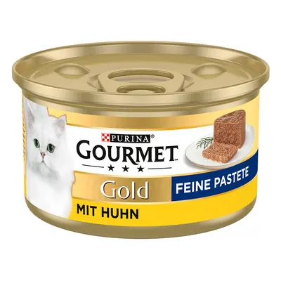 12x85g Gourmet Gold Paté Csirke nedves macskatáp