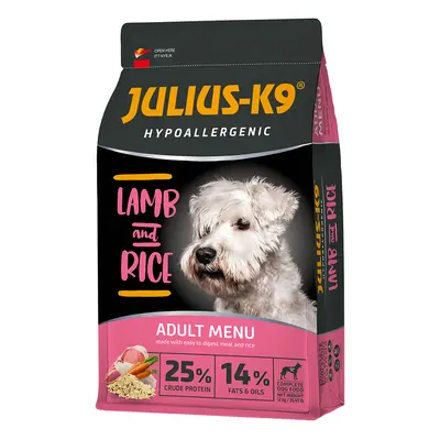 12kg JULIUS-K9 Adult Hypoallergenic lamb & rice