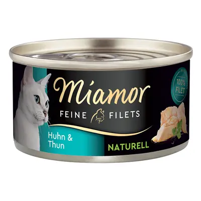 Miamor Naturelle finom filék gazdaságos csomag 24 x 80 g - Csirke & tonhal