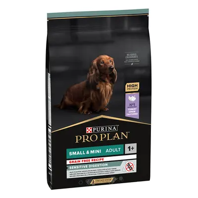 7kg PURINA PRO PLAN Small & Mini Adult Sensitive Digestion gabonamentes száraz kutyatáp