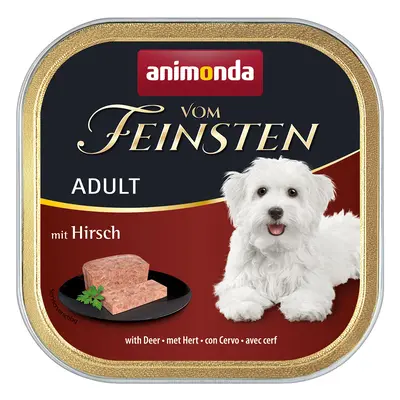 24x150g animonda vom Feinsten Adult szarvas nedves kutyatáp