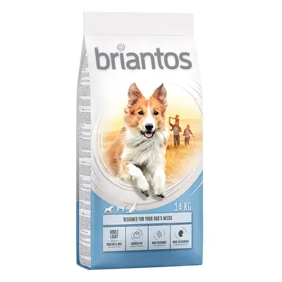 Briantos Adult Light Weight csirke & rizs - 2 x 14 kg