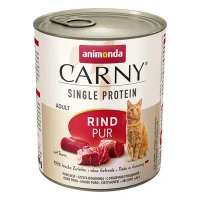 6x800g animonda Carny Single Protein Adult nedves macskatáp