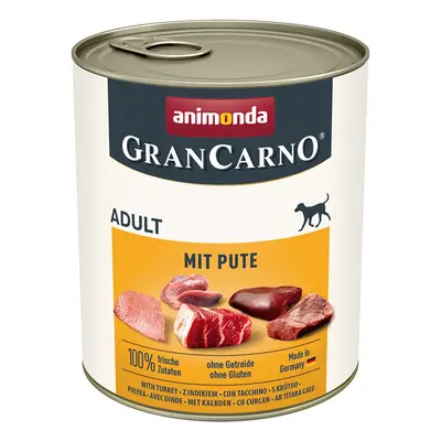 24x800g animonda GranCarno Original Adult pulyka nedves kutyatáp