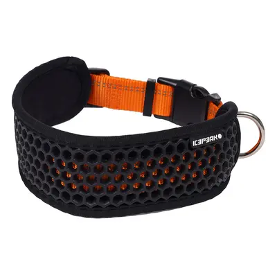 Icepeak Pet®Comb nyakörv kutyáknak, narancssárga, L méret: 40-60 cm nyakkerület, 60 mm széles