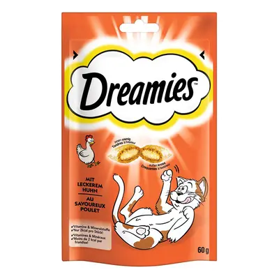 2x60g Dreamies csirke macskacsemege