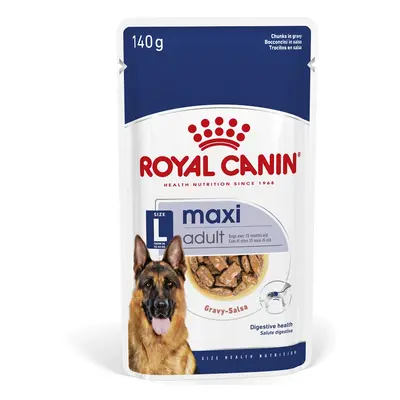 20x140g Royal Canin Maxi Adult szószban nedves kutyatáp