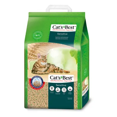 20 liter (7,2 kg) Cat´s Best Sensitive macskaalom