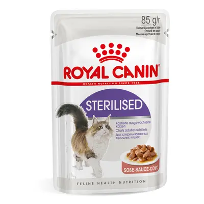 24x85g Royal Canin Sterilised szószban nedves macskatáp