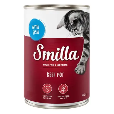 Smilla marhatál gazdaságos csomag 24 x 400 g - Marha & hal