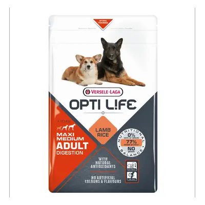 Opti Life Digestion Adult Medium & Maxi - 2 x 12,5 kg