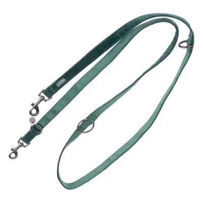 Nomad Tales Calma hámhoz illő póráz kutyáknak, emerald (smaragdzöld) 200 cm hosszú, 20 mm széles