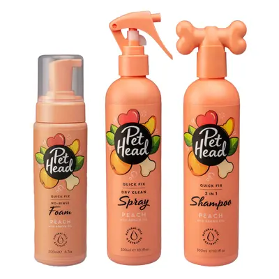 Pet Head Quick Fix - Set 3-teiling (Foam, Shampoo, Spray)