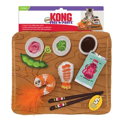 KONG Pull-A-Partz Sushi macskajáték - 1 db