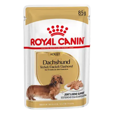 Kiegészítés a száraztáphoz: 24x85g Royal Canin Breed Dachshund nedvestáp