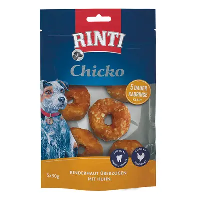 10x30g RINTI Chicko hosszantartó rágógyűrű, kicsi, kutyáknak