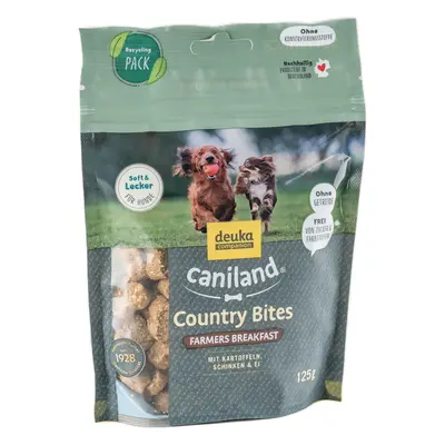 125g Caniland Country Bites "Farmers Breakfast" sonkával kutyasnack