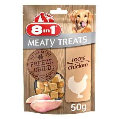 50g 8in1 Meaty Treats csirkemell kutyasnack