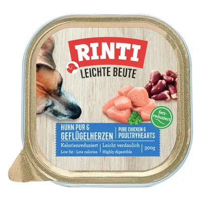 9x300g RINTI Leichte Beute nedves kuytatáp - Csirke & baromfiszív