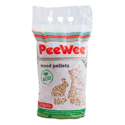 Kiegészítő termék: 3kg PeeWee Wood Pellets macskaalom