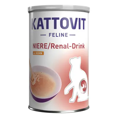 12x135ml Kattovit Drink Niere/Renal csirke vesekímélő ital macskáknak