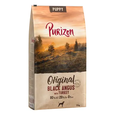 2x12kg Purizon Puppy Black Angus & pulyka száraz kutyatáp