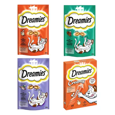 800g Dreamies macskasnack válogatás 15% kedvezménnyel