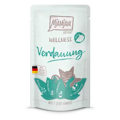 12x125g MjAMjAM Wellness Emésztés marha nedves macskatáp