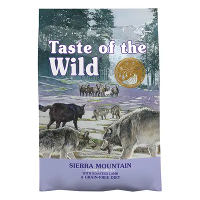 2x12,2 kg Taste of the Wild Sierra Mountain kutyatáp