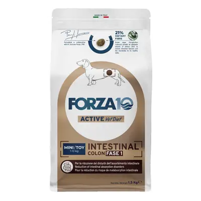 3x1,5kg Forza10 Active Vet Diet Mini/Toy Intestinal Colon Fase 1 száraz kutyatáp