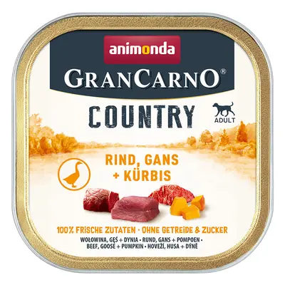 22x150g animonda GranCarno Adult Country Marha, liba & tök nedves kutyatáp