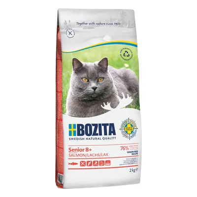 2x 2kg Bozita Grainfree Senior 8+ száraz macskaeledel 2kg Bozita Grainfree Senior 8+