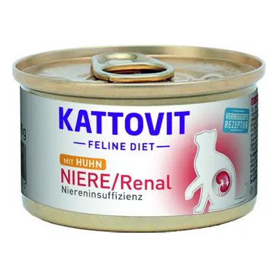 24x85g Kattovit Niere/Renal csirke nedves macskatáp