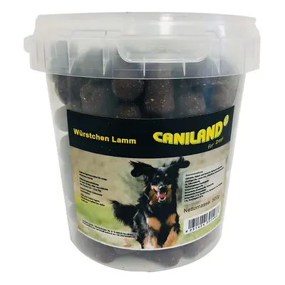 3x500g Würstchen Lamm mit Raucharoma Caniland Hundesnack