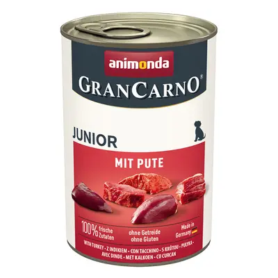 12x400g animonda GranCarno Original Junior: pulyka nedves kutyatáp