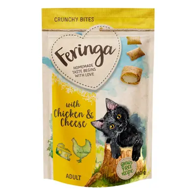 3x30g Feringa Crunchy Bites csirke & sajt macskasnack