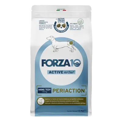 3x1,5kg Forza10 Active Line - Mini/Toy Periaction száraz kutyatáp