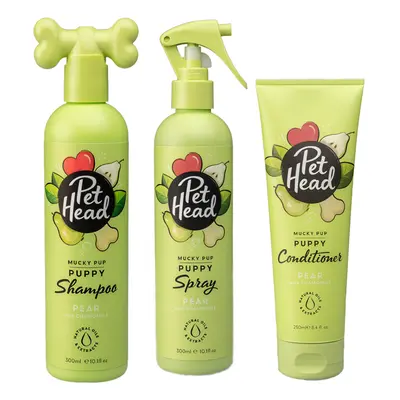 Pet Head Mucky Puppy - Set 3-teiling (Shampoo, Spray, Conditioner)