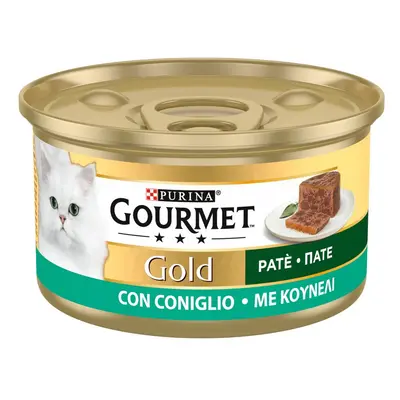 24x85g Gourmet Gold Paté nyúl nedves macskatáp