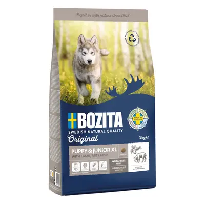 3kg Bozita Original Puppy & Junior XL száraz kutyatáp