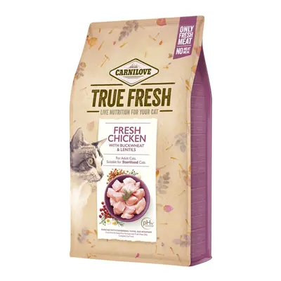 4,8kg Carnilove True Fresh csirke száraz macskatáp